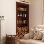 The Old Manse | Edinburgh Press with Log Storage | Interior Designers